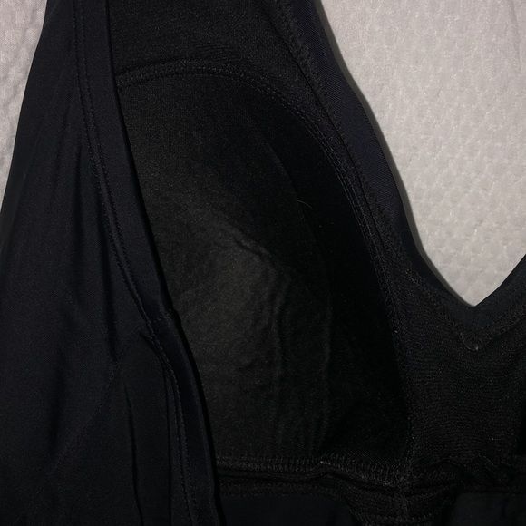 TWO size 24 All Black Swim Dresses (no bottoms) Perfect for Summer Swims 2025 - Picture 4 of 16
